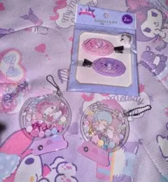 シークレットカスタムアクリルチャーム ガムボールマシン マイメロ キキララ