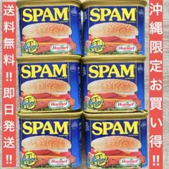 【沖縄限定缶‼︎】SPAM 340g×6缶　即日発送　お家でポーたま♪のサムネイル