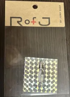 ドラゴンボール　RofJ ブルマ　ホログラムスクエアステッカー