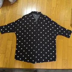 ASOS ドッド柄　ロングシャツのサムネイル