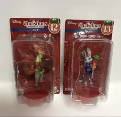 ディズニー クリスマスオーナメント 2025 Happyくじ ニック ジュディ