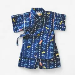 【着用1回】美品 しまむら 甚平 男の子　80