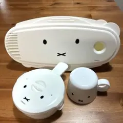 ミッフィー 電子レンジ調理セット　パスタ　目玉焼き　ペットボトルキャップコップ