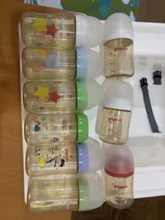 Pigeon 母乳実感　哺乳瓶 9本セット おまけスプーン付き