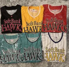 【値下げ】鷹の祭典SoftBank Hawks ユニフォーム 5色 6牧セット