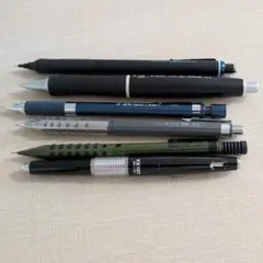 シャープペンシル 7本セット まとめ売り 黒系統シャーペン 最終値下げ