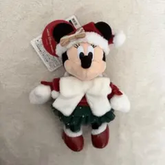 ミニーマウス クリスマスぬいぐるみ ディズニー