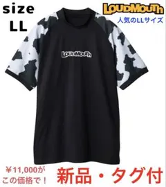 LOUDMLOUTH｜ラウドマウス　ゴルフ モックネックシャツ　LL 新品タグ付のサムネイル