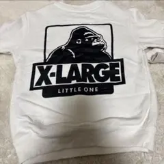 XLARGE キッズ ホワイト トレーナー 120