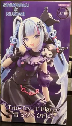 SNOWMIKU 雪ミク×クロミ Trio Try-iT Figure