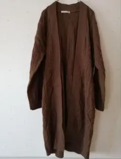 本日最終fairygrungeナイスクラップ❋ロングカーディガン❋ケーブルニット