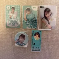 櫻井優衣　3周年すきくじ　ステッカー　クリアトレカ　缶バッジ