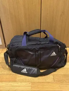 [お値下げ中‼️]adidas 2way ボストンバック　ショルダーバッグ紺
