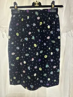 VIVID BOUTIQUE お魚柄　スカート　レトロのサムネイル