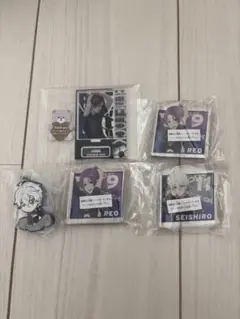 ブルーロック 凪誠士郎 御影玲王 ブルロ アクリルスタンド ラバーキーホルダー