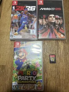 ニンテンドースイッチ用ソフト 4本セット まとめ売り