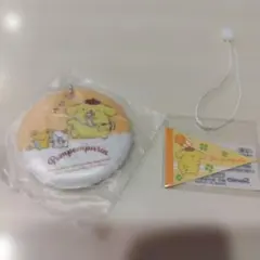 新品未使用　ポムポムプリン 　メモ ストラップ、ネームホルダーセット