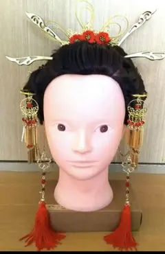 豪華花魁髪飾りセット　20点