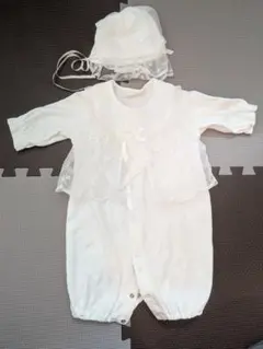 【日本製】セレモニードレス ベビードレス 50-70cm 白