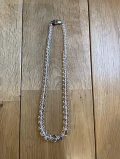 【美品】 水晶風 ネックレス