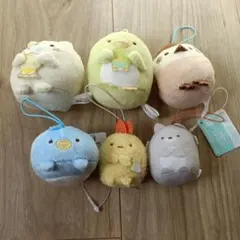 すみっコぐらしぬいぐるみストラップ 6個セット