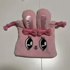 エスターバニー フェイス巾着 ポーチ