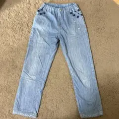 ニットプランナー　デニム　ドット　140