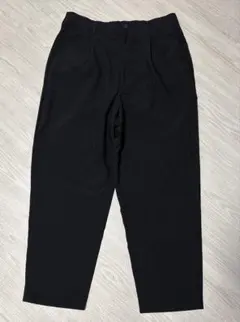 GU メンズ イージーパンツ ブラック Lサイズ