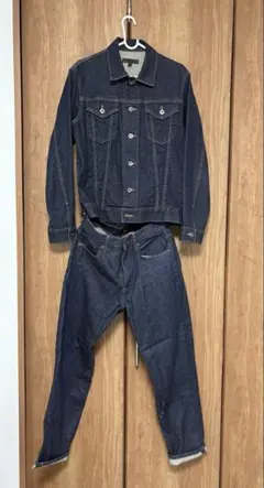 ユニクロ　 デニムジャケットとパンツ セット