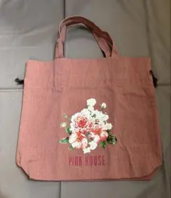 ピンクハウス　イングリッシュローズ　ムック本　巾着型トートバッグ　未使用