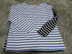 GLOBAL WORK　ストライプデザイン 長袖Tシャツ サイズF　レディース