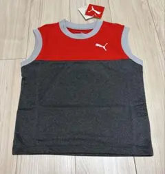 Puma ノースリーブタンクトップ 赤黒120新品