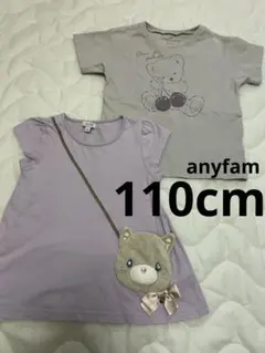 今だけ破格☆any fam夏服トップス2枚セット☆110cm