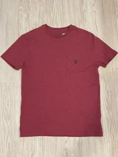 Polo Ralph Lauren カスタムスリムフィット ポケット付Tシャツ赤