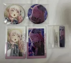プロセカ　暁山瑞希　グリ缶　缶バッジ　エピカ　スティックキーホルダー　ザムザ
