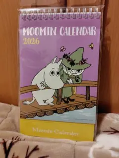 【新品】2026年 カレンダー ムーミン 原画 卓上カレンダー