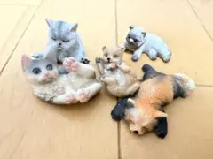 Annfan アンファン ボーンチャイナ ミニチュア 陶器 置物 犬①2.5cm