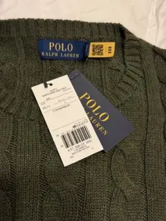 POLO RALPH LAUREN ケーブルニットセーター 長袖 L 新品