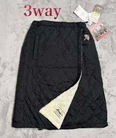 巻きスカート 防寒 ひざ丈スカート