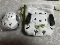 サンリオキャラクターズ　シークレットマスコット　巾着　森の小動物　ポチャッコ