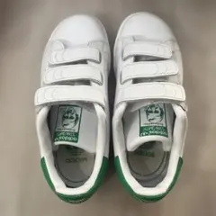 adidasスタンスミス　スニーカー ホワイト/グリーン