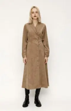 SLY スライ　コーデュロイワンピース　長袖