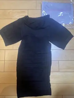 LINO ULU 超加圧シャツ Sサイズ ブラック メンズ