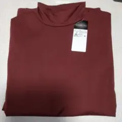 ブリーズテックス　防風透湿　長袖裏起毛ハイネックシャツ　Мサイズ