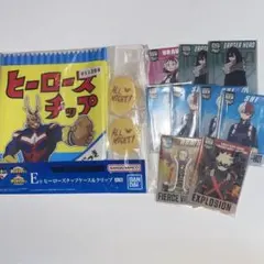 ヒロアカ 一番くじ ヒーローズチップケース＆クリップ 連なる星霜