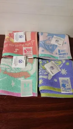 ディズニータオル　４枚セット