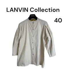 LANVIN Collection スタンドカラー シャツ ブラウス 40 Lのサムネイル