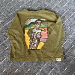 GAP 長袖カットソー 3歳 バイクデザイン　緑　キッズ　男の子