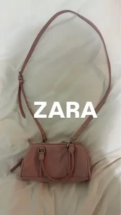 ZARA ピンク ショルダーバッグ