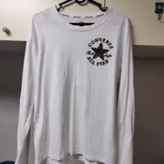 CONVERSE コンバース 長袖Tシャツホワイト